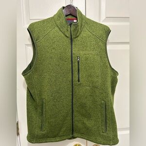 Men’s XL Orvis Green Fleece Vest